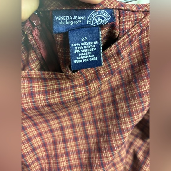 Venezia plaid mini skirt - Picture 2 of 10